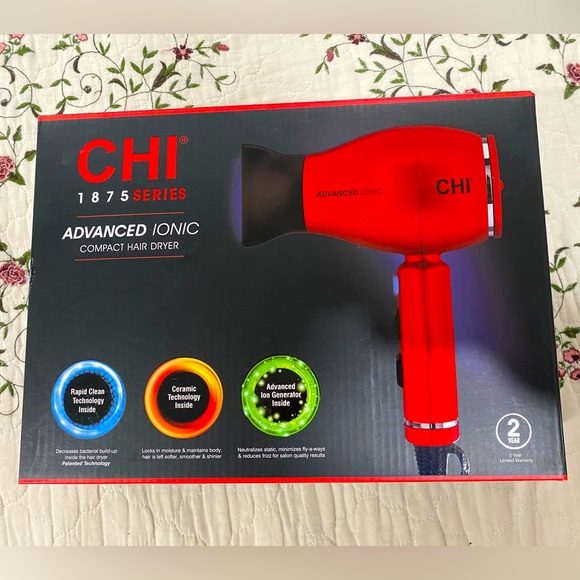 CHI 1875 ADVANCED IONIC COMPACT HAIR DRYER